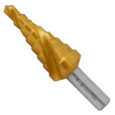 Konisk plåtborr HSS-TIN 4-20 mm